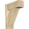 Ekena Millwork Traditional Block Rough Sawn Outlooker, Douglas Fir, 8"W x 20"D x 24"H OUT08X20X24TRA05RDF - alternate 1